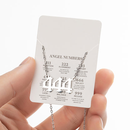 Curaçao Angel Lucky number Necklace