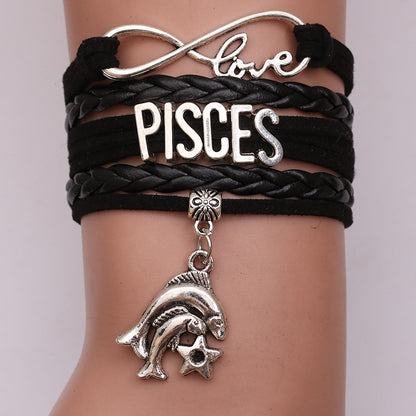 Curaçao constellation weave bracelet