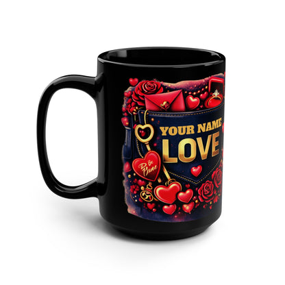 Curaçao black mug 15oz