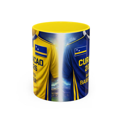 Curaçao Soccer Jersey Mug