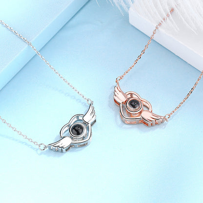 Curaçao Angel wings necklace