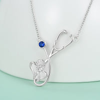 Curaçao Stethoscope Nurse Necklace