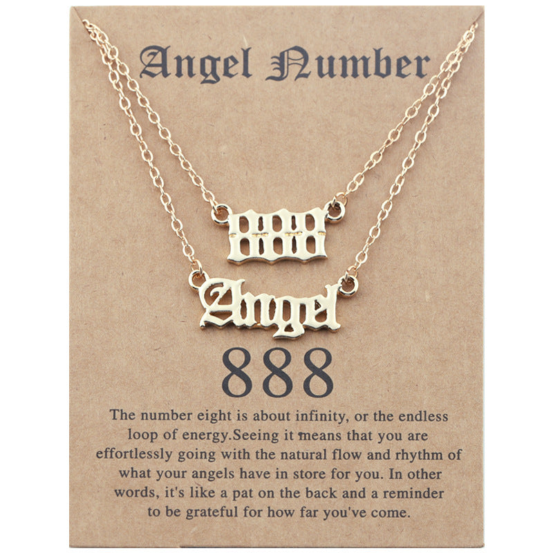 Curaçao Angel Lucky number Necklace