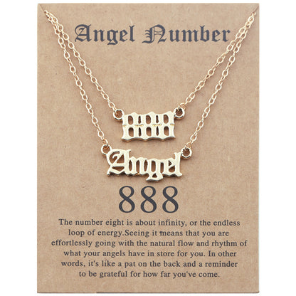 Curaçao Angel Lucky number Necklace