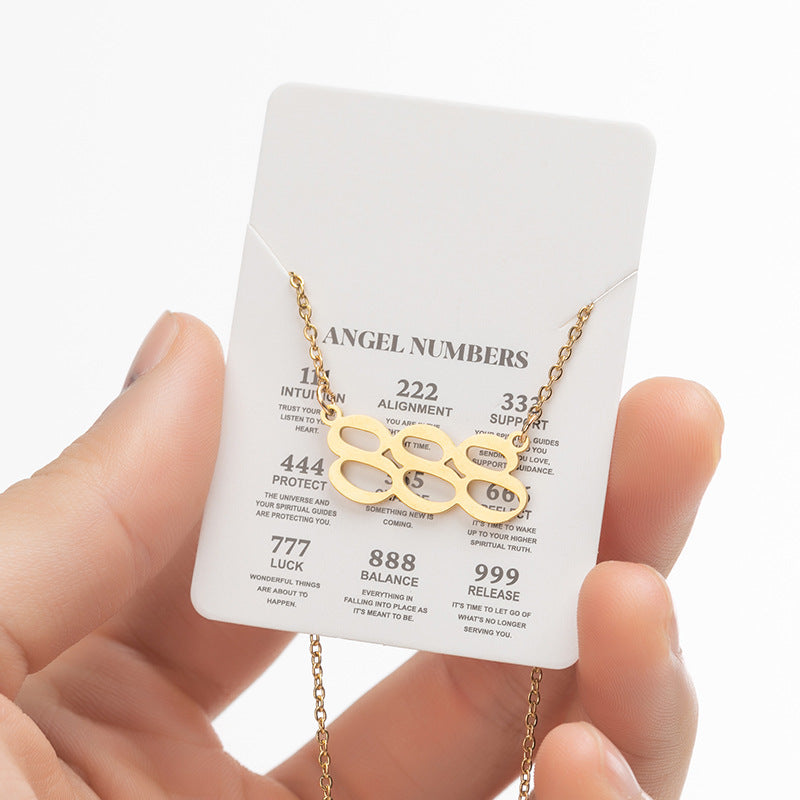 Curaçao Angel Lucky number Necklace