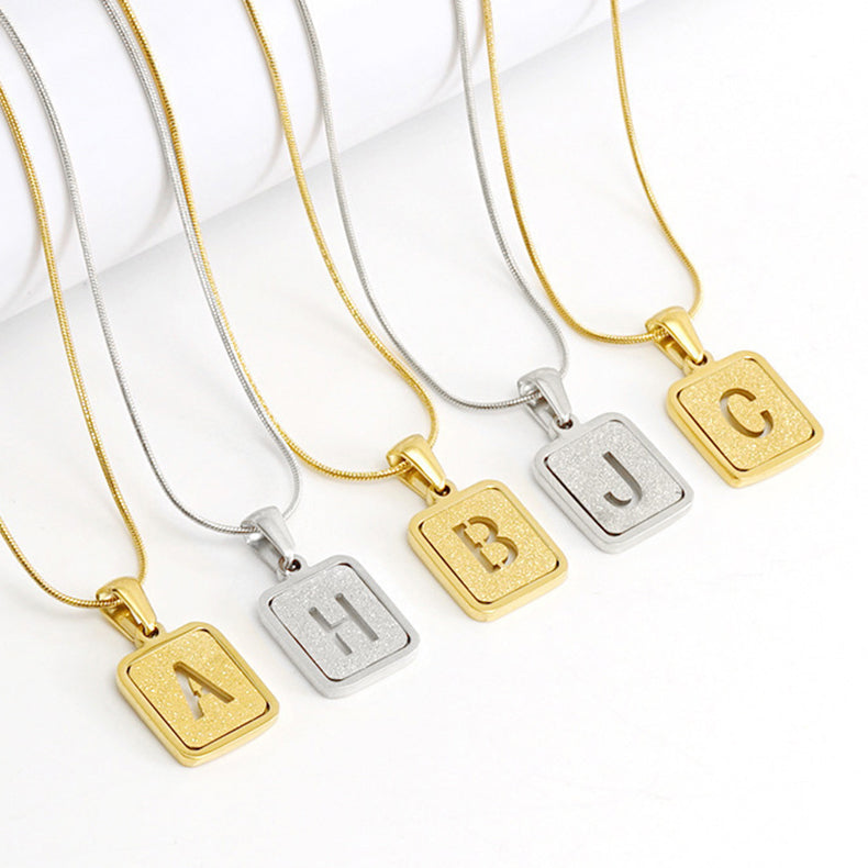 Curaçao alphabet necklace letters