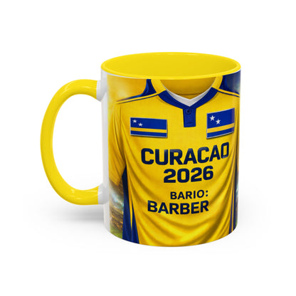 Curaçao Soccer Jersey Mug