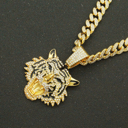 Curaçao cool full diamond Necklace
