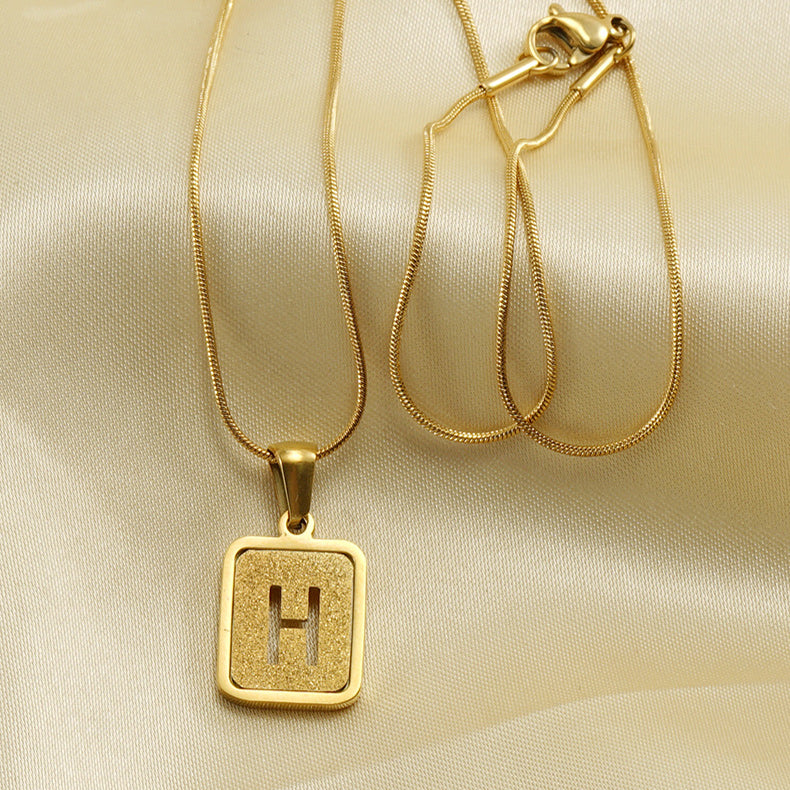 Curaçao alphabet necklace letters