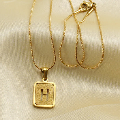 Curaçao alphabet necklace letters