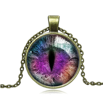 Curaçao cats eye longans Necklace