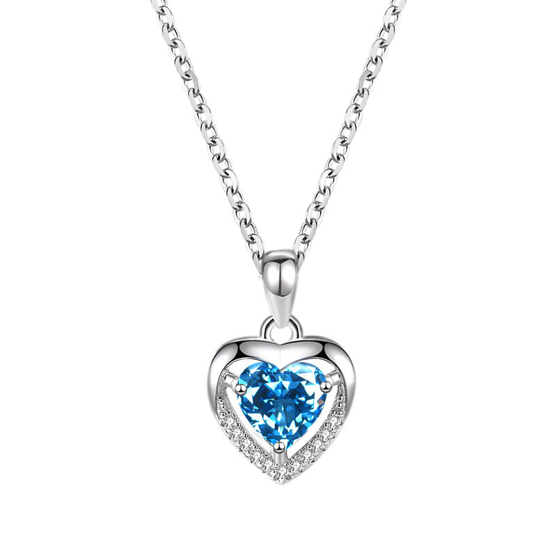 Curaçao Heart shaped rhinestones Necklace