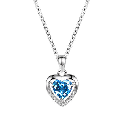 Curaçao Heart shaped rhinestones Necklace