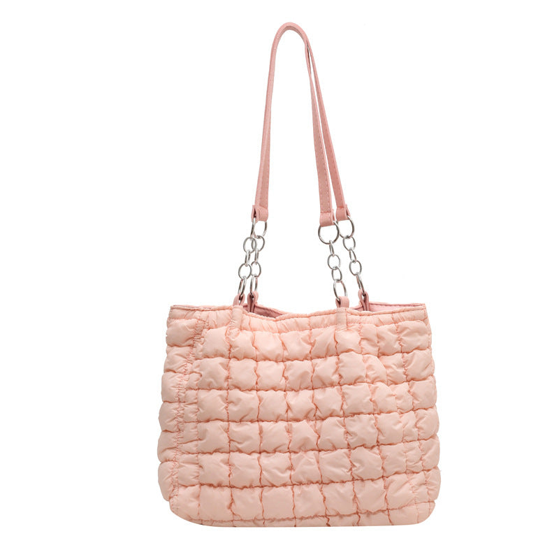 Curaçao chain plaid down Bag