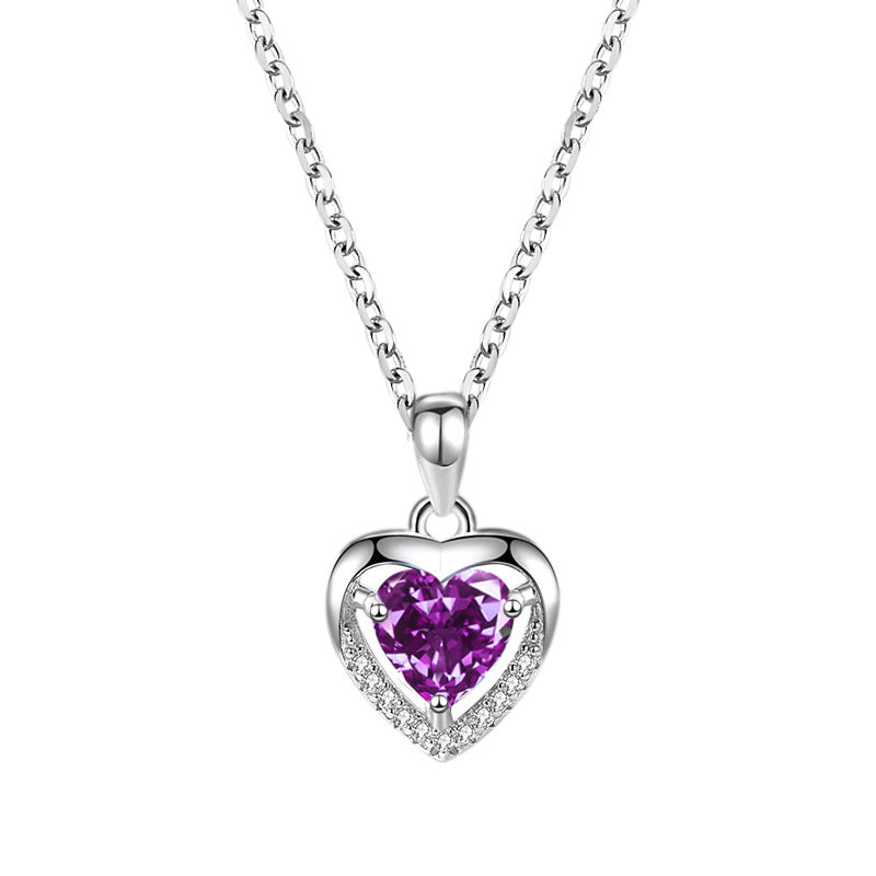 Curaçao Heart shaped rhinestones Necklace