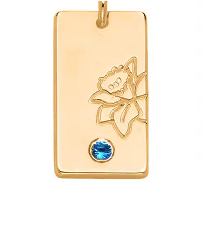 Curaçao blossom birth flower Necklace