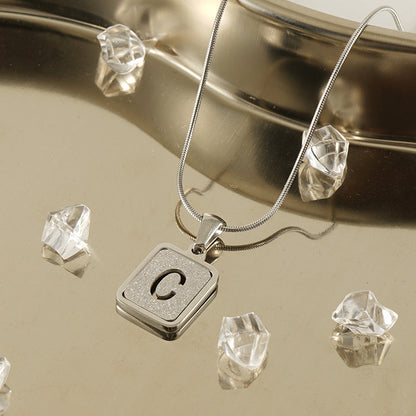 Curaçao alphabet necklace letters