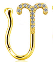 Curaçao constellation nose ring