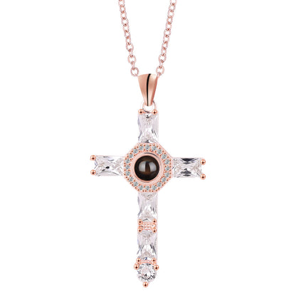 Curaçao creative cross necklace