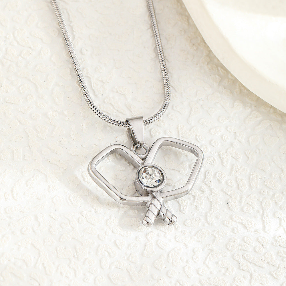 Curaçao Steel basketball football Necklace