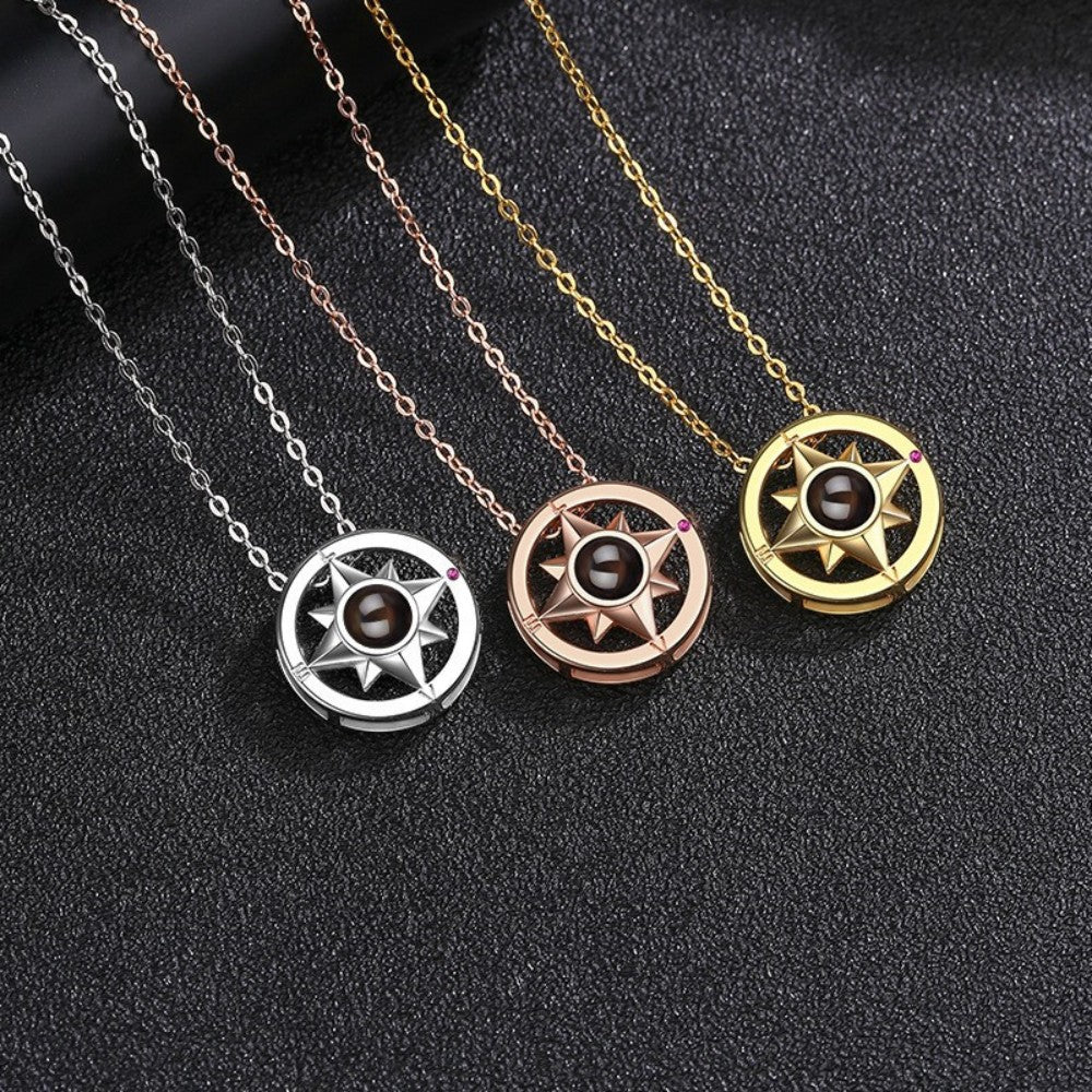 Curaçao Compass necklace