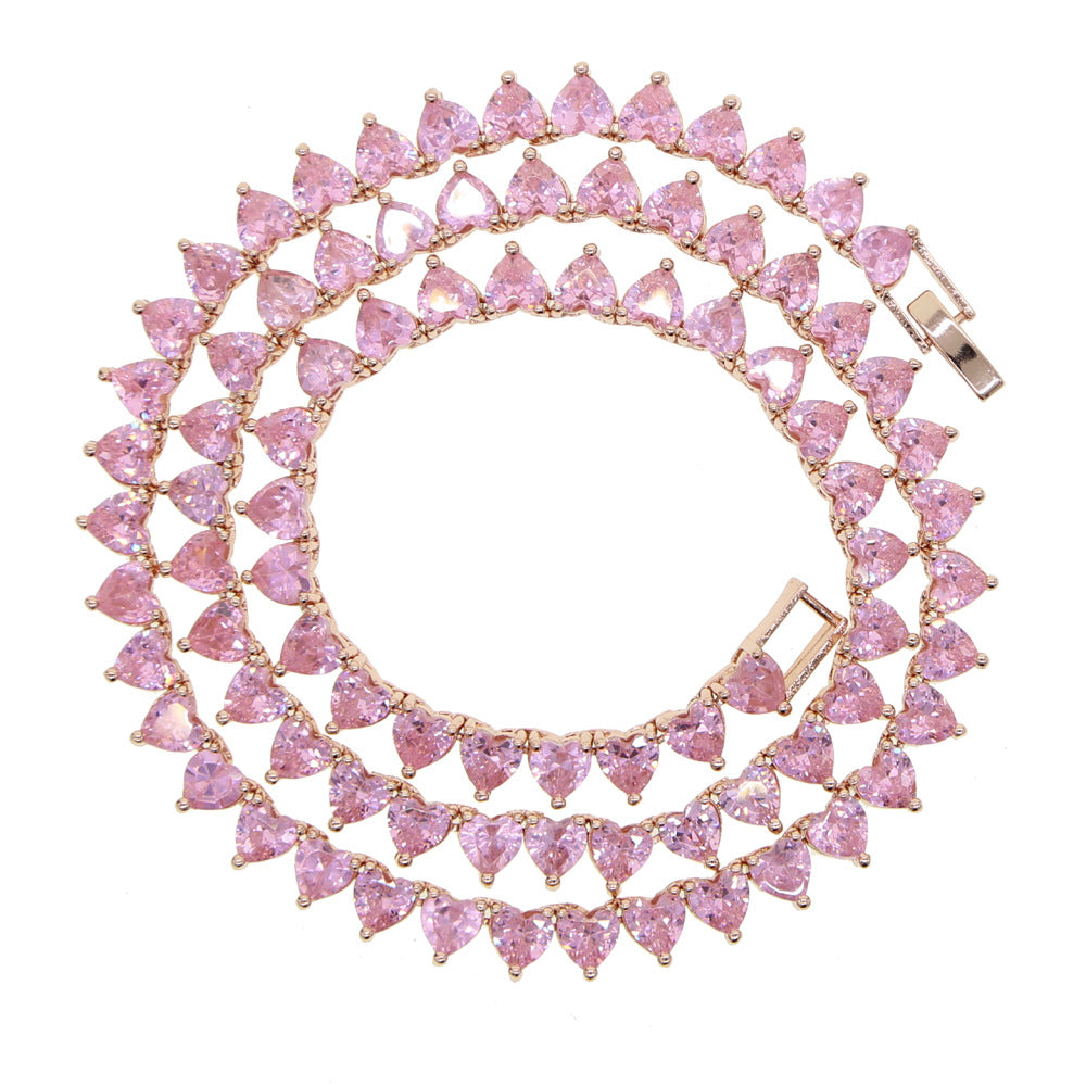 Curaçao Heart cross border Necklace