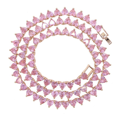 Curaçao Heart cross border Necklace