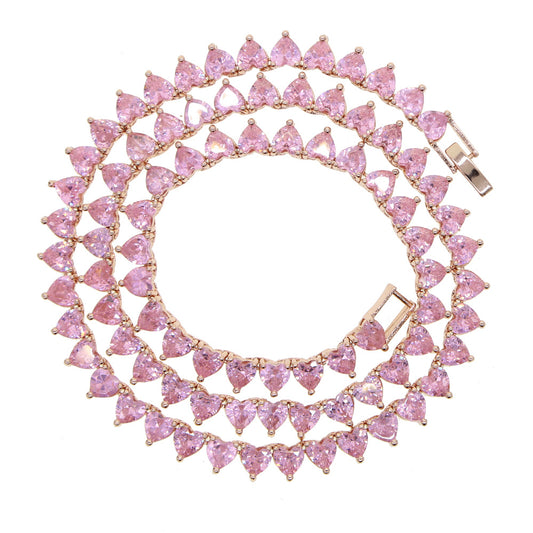 Curaçao Heart cross border Necklace