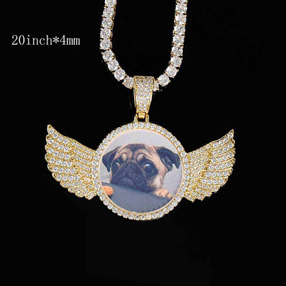 Curaçao Angel wings medallions Necklace