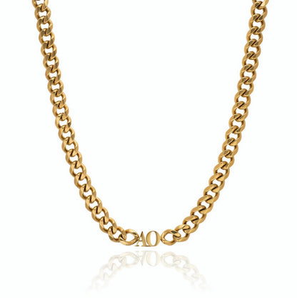 Curaçao couples initial name Necklace
