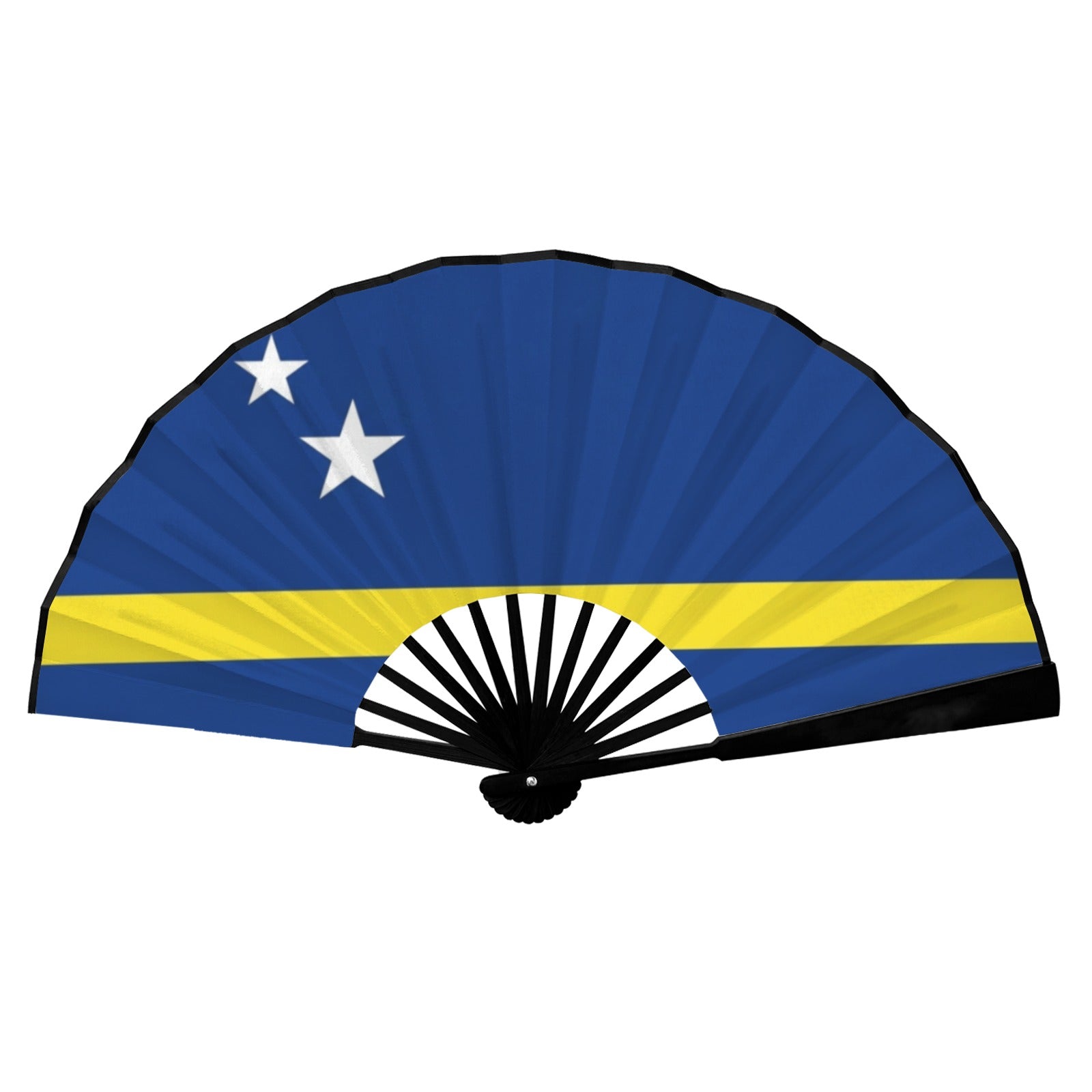 Curacao Travel Folding Fan