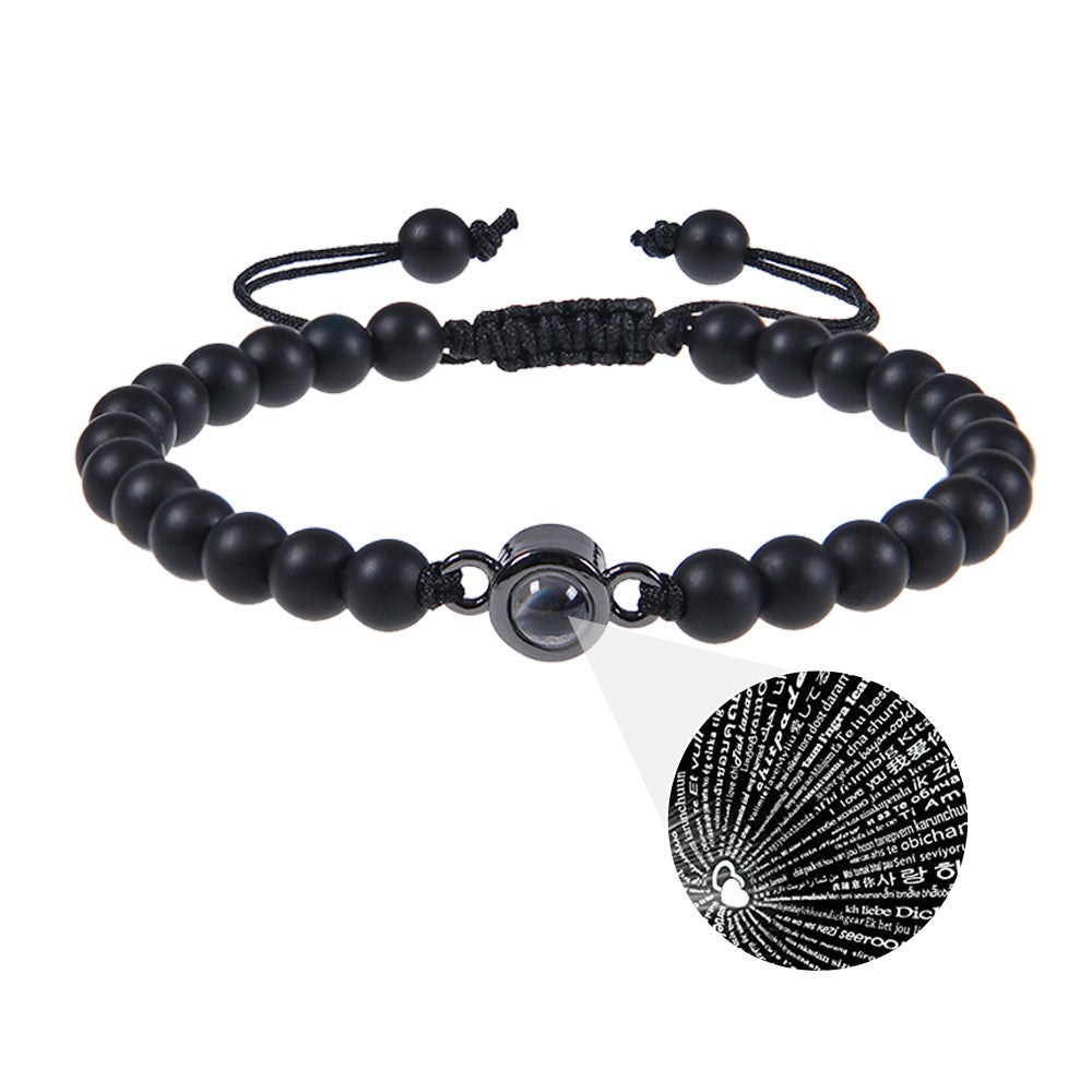 Curaçao bracelet frosted