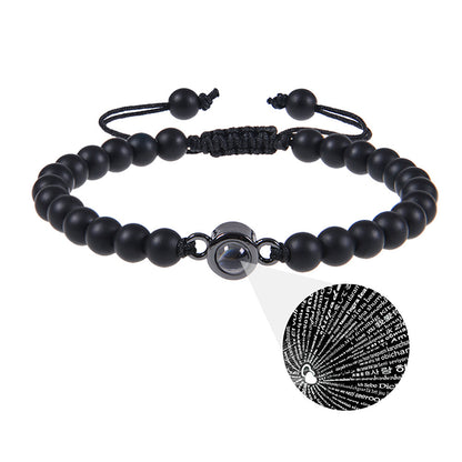 Curaçao bracelet frosted