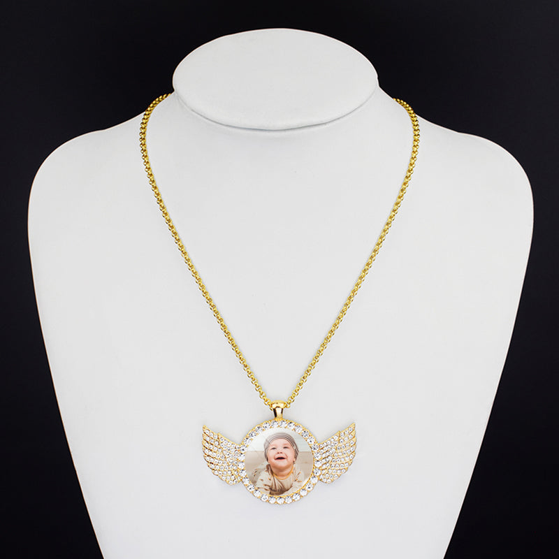 Curaçao Angel wings medallions Necklace
