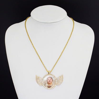 Curaçao Angel wings medallions Necklace