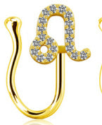 Curaçao constellation nose ring