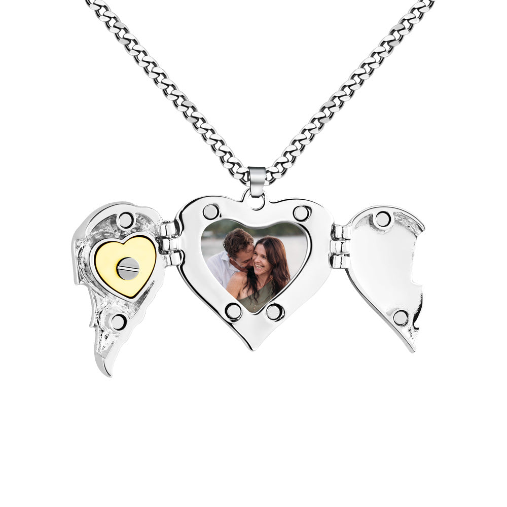 Curaçao Heart color printable Necklace