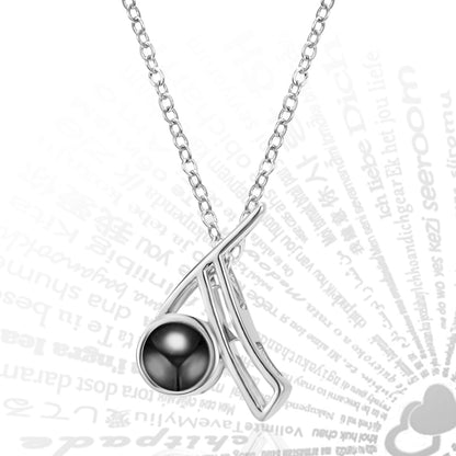 Curaçao Letters Pendant Languages Necklace
