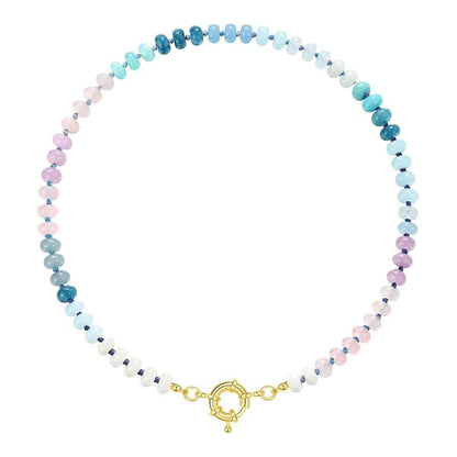 Curaçao Beach Handmade beaded Necklace