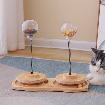 Curaçao cat treats dispenser Ring
