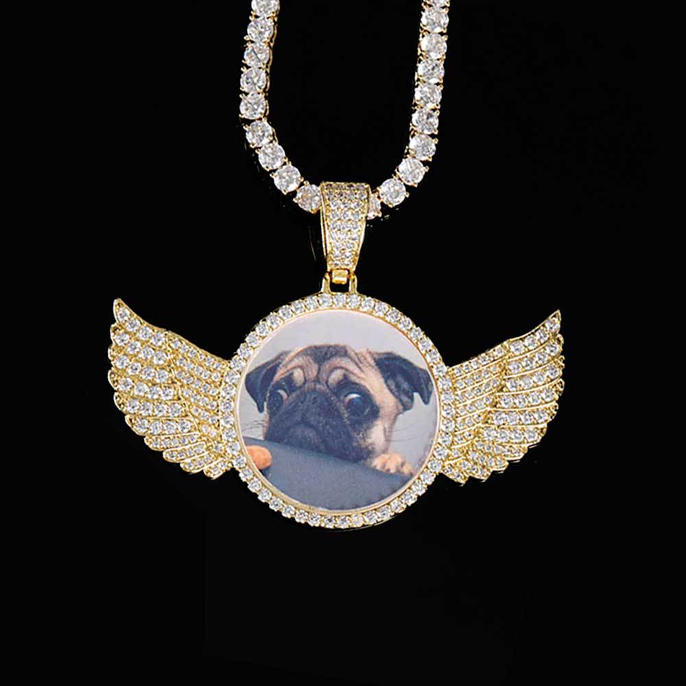 Curaçao Angel wings medallions Necklace