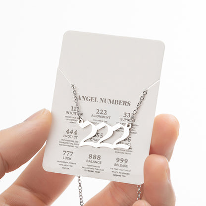 Curaçao Angel Lucky number Necklace