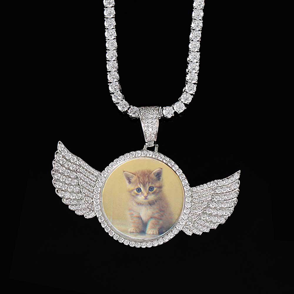 Curaçao Angel wings medallions Necklace
