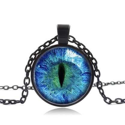 Curaçao cats eye longans Necklace