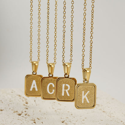 Curaçao alphabet necklace letters