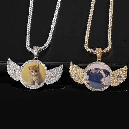 Curaçao Angel wings medallions Necklace
