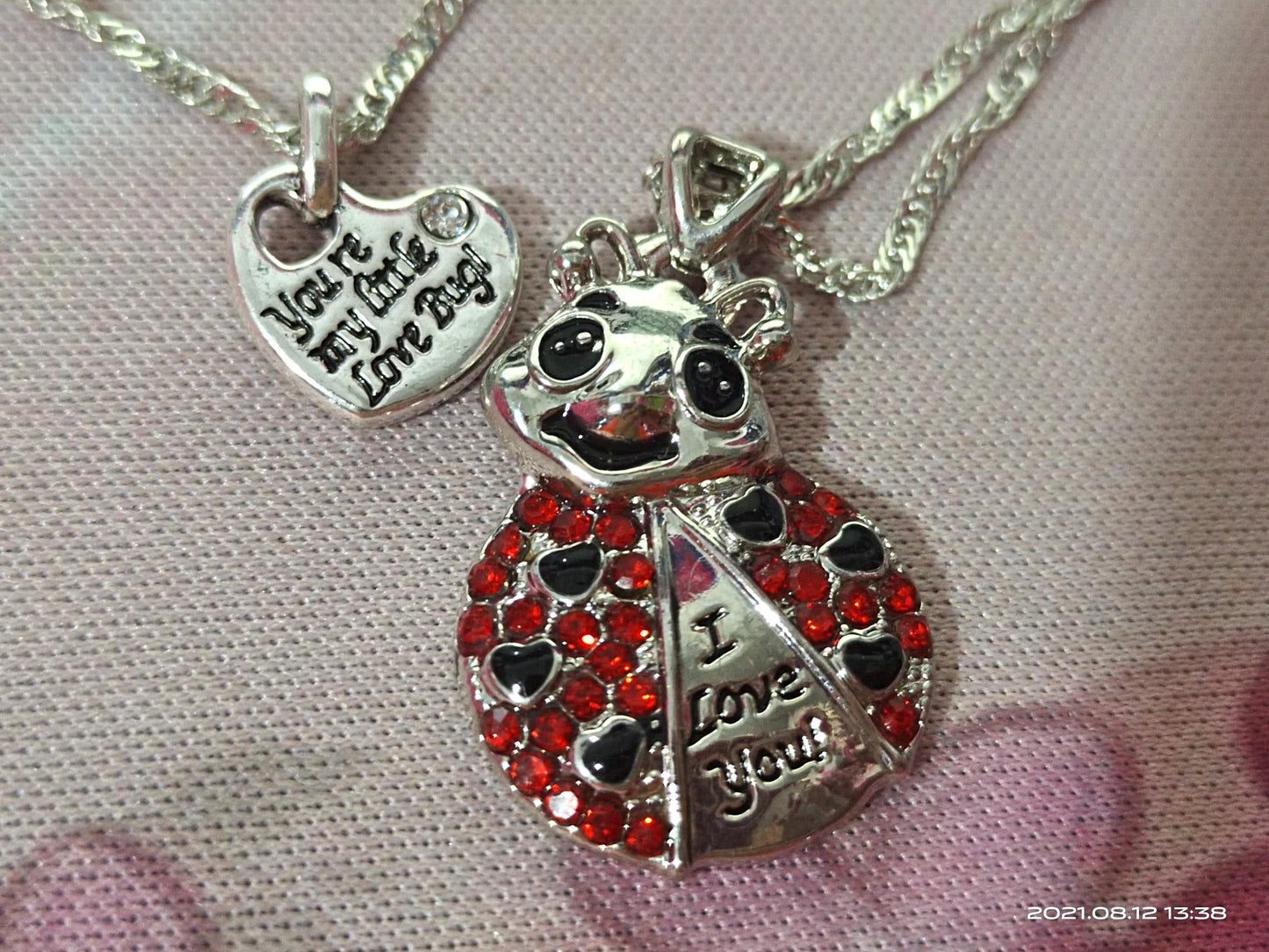 Curaçao Heart Letter animal Necklace