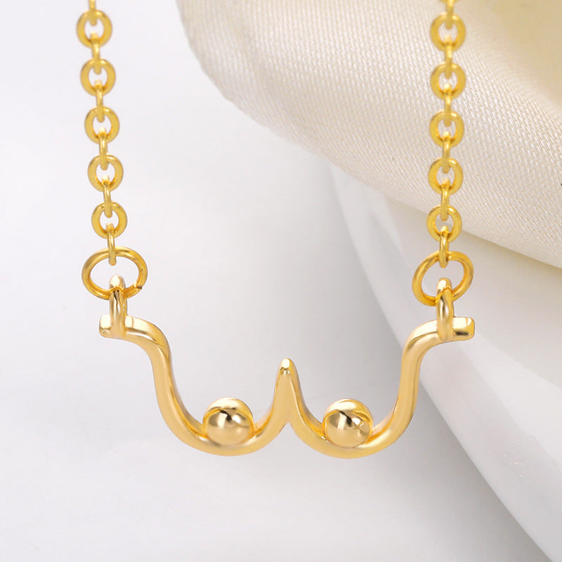 Curaçao breast cancer awareness Necklace