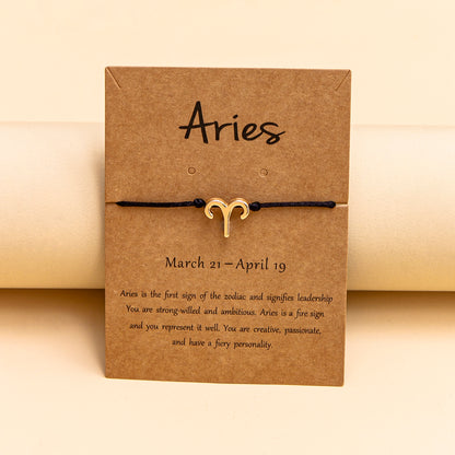 Curaçao constellation zodiac sign Bracelet