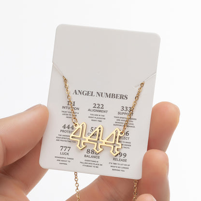 Curaçao Angel Lucky number Necklace